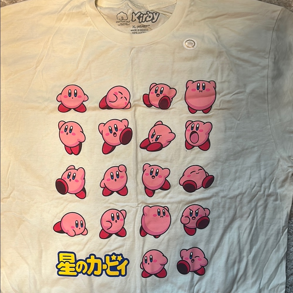Nitendo kirby Character Graphic T-Shirt